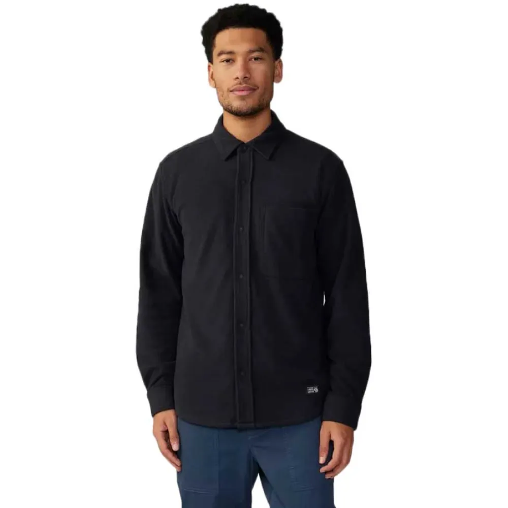 

Футболка Mountain Hardwear Microchill half zip long sleeve, черный