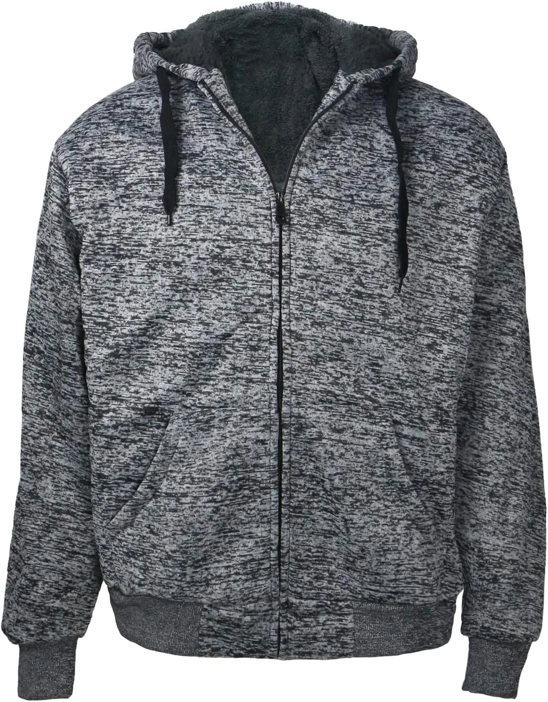 

Толстовка TanBridge с подкладкой из шерпы, на молнии, утепленная, с накладными рукавами и манжетами