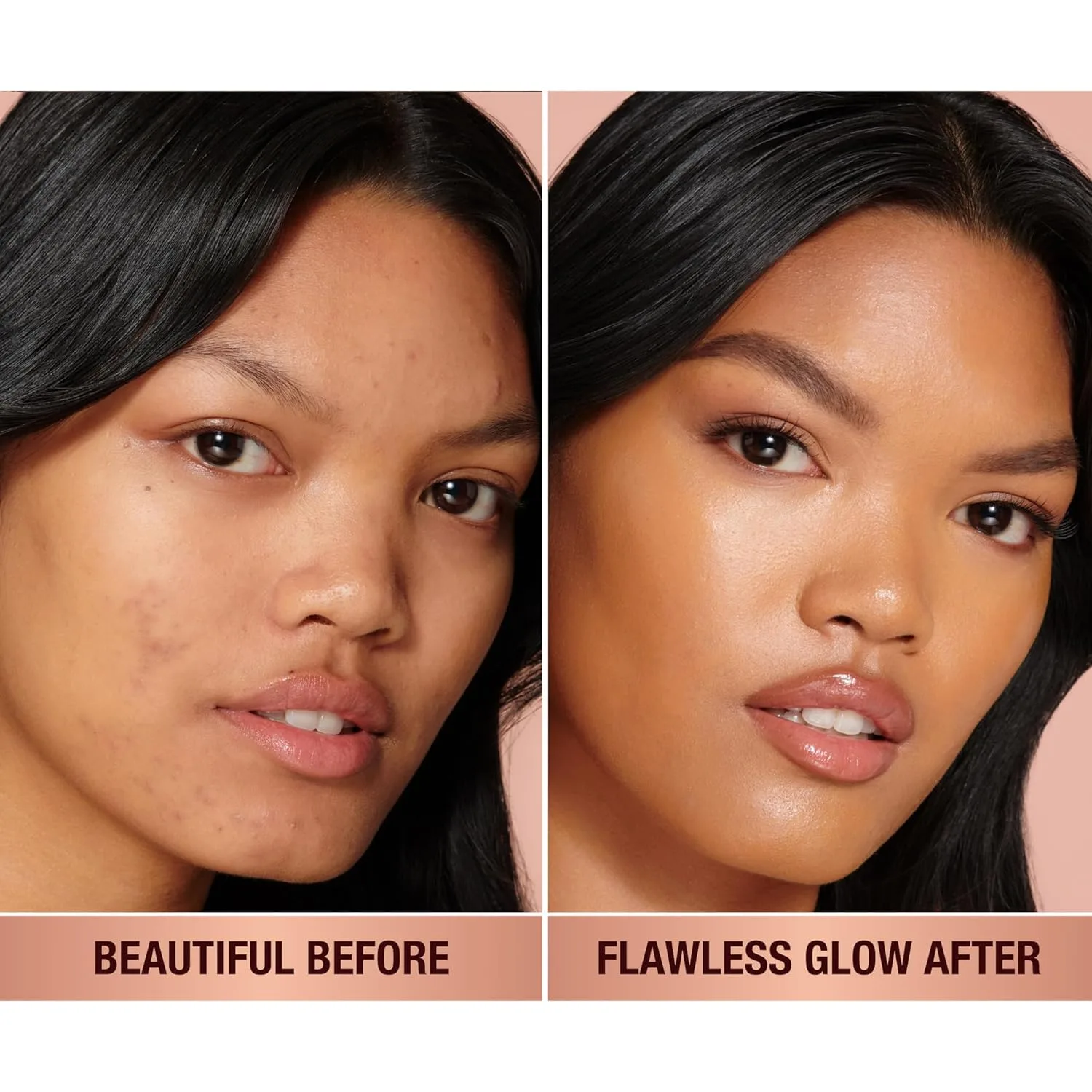 Charlotte Tilbury Hollywood Flawless Filter - универсальный праймер, бустер для сияния и жидкий хайлайтер с легким покрытием для гладкой и ровной кожи, 5.5 Tan - Neutral caramel shade for tan skin tones — фото 2