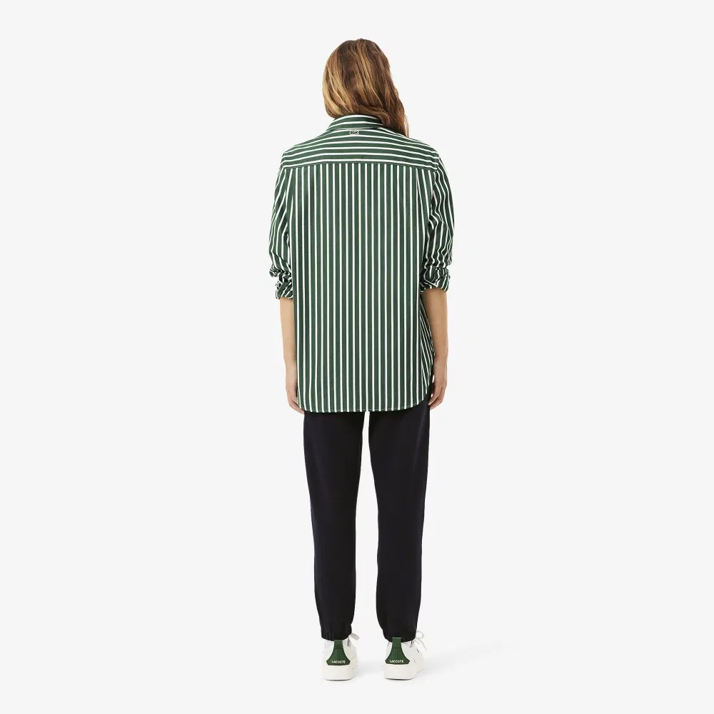 Джоггеры Lacoste Double Face Pique тёмно-синие — фото 3
