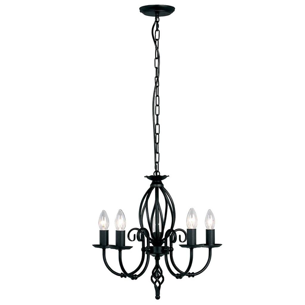 

Подвесной светильник Artisan, черный, 5 лампочек Elstead Lighting