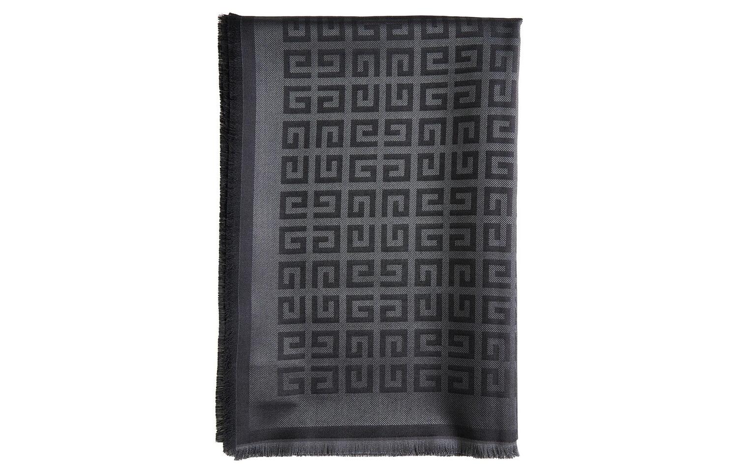 

Givenchy Шёлковый шарф женский тёмно-серый, Dark Gray