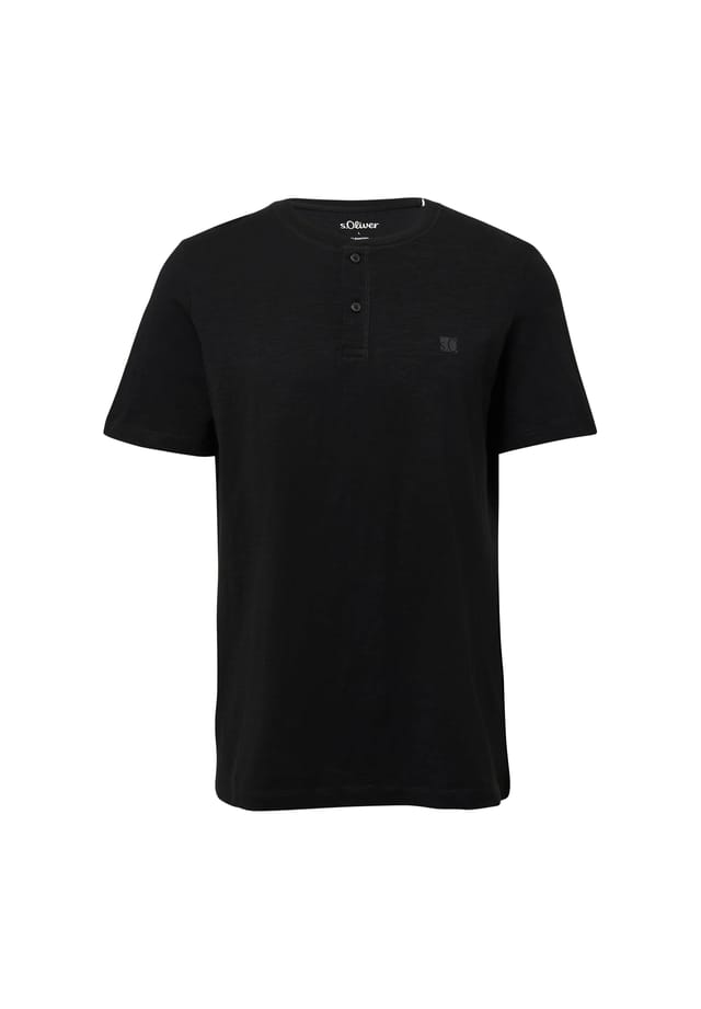 

Футболка с воротником-хенли S.Oliver, мультиколор