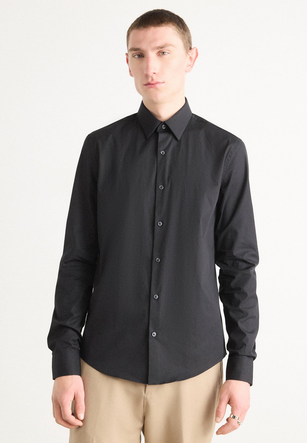 

Элегантная рубашка Camicia Calvin Klein, черный