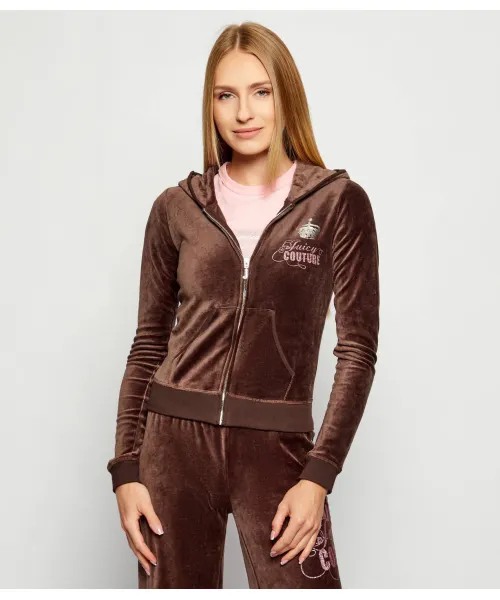 

Толстовка Ее Величества Slim fit Juicy Couture, коричневый