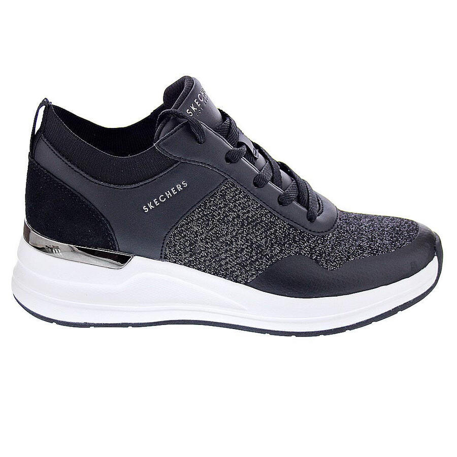 Элегантные кроссовки женские Skechers Billion Winning Streak ЧЕРНЫЕ