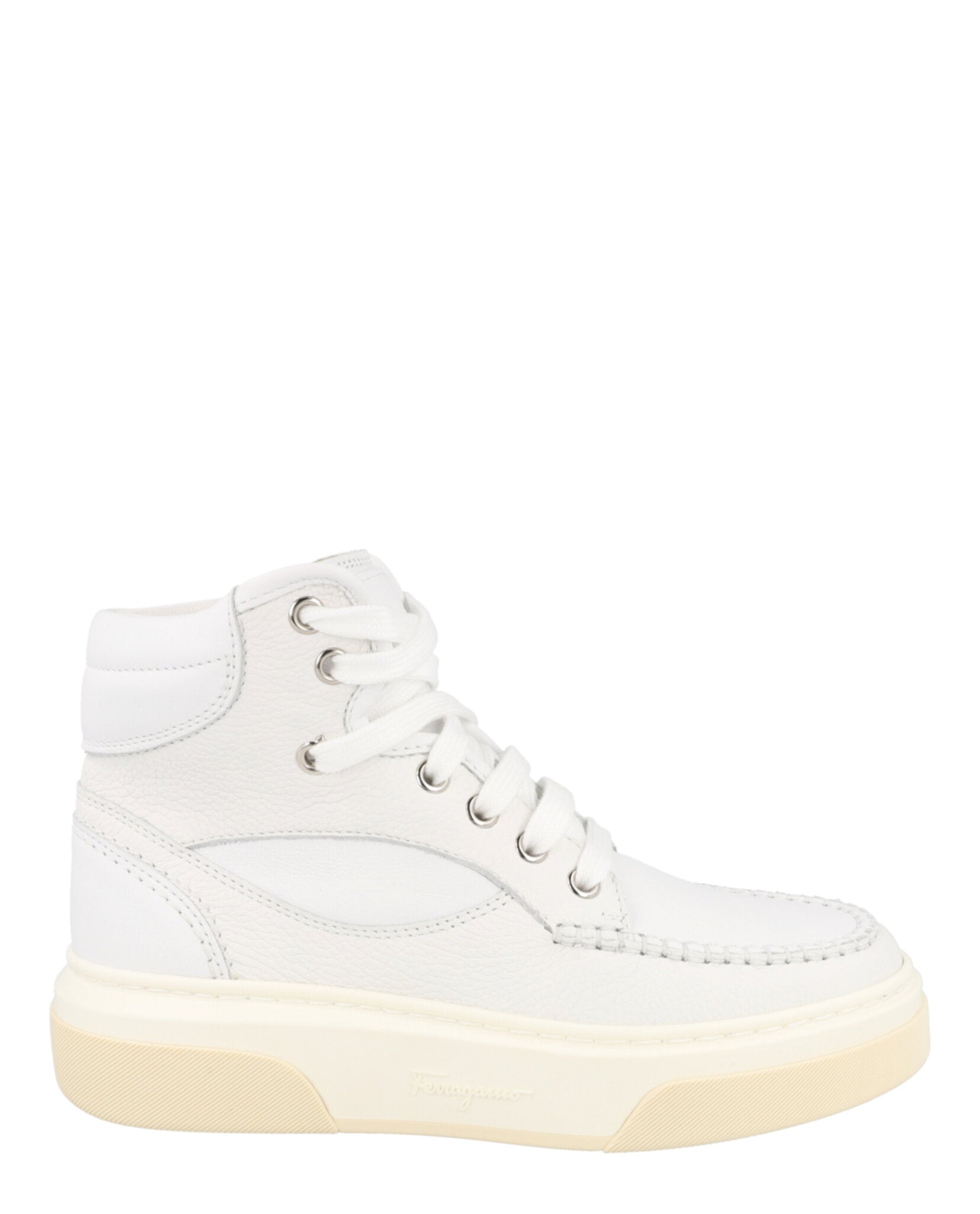 Кроссовки Cassina High-Top Salvatore Ferragamo, Solid