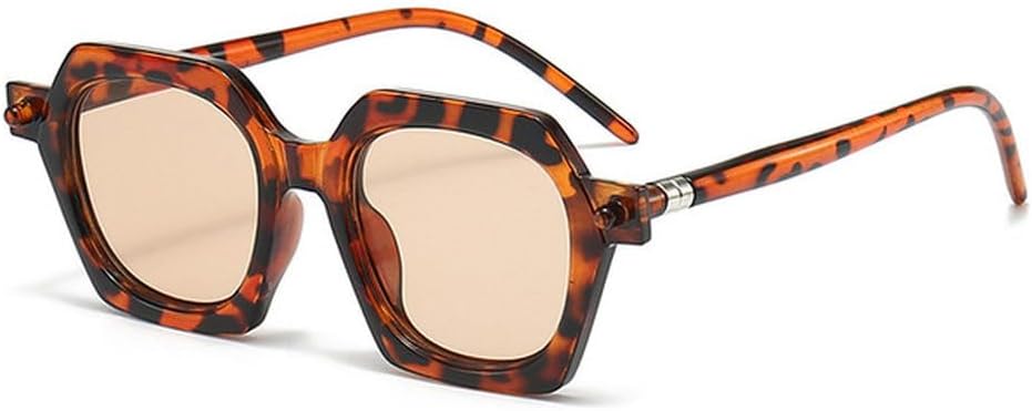 

Солнцезащитные очки LVTFCO в винтажной оправе с большой рамкой для женщин и мужчин, ретро-очки с многоугольными линзами, прямоугольные солнцезащитные очки для мужчин и женщин, 6