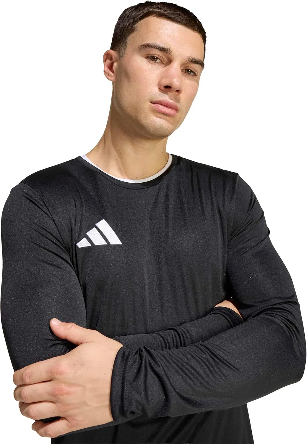 Футбольная джерси, adidas, Black/White — фото 4