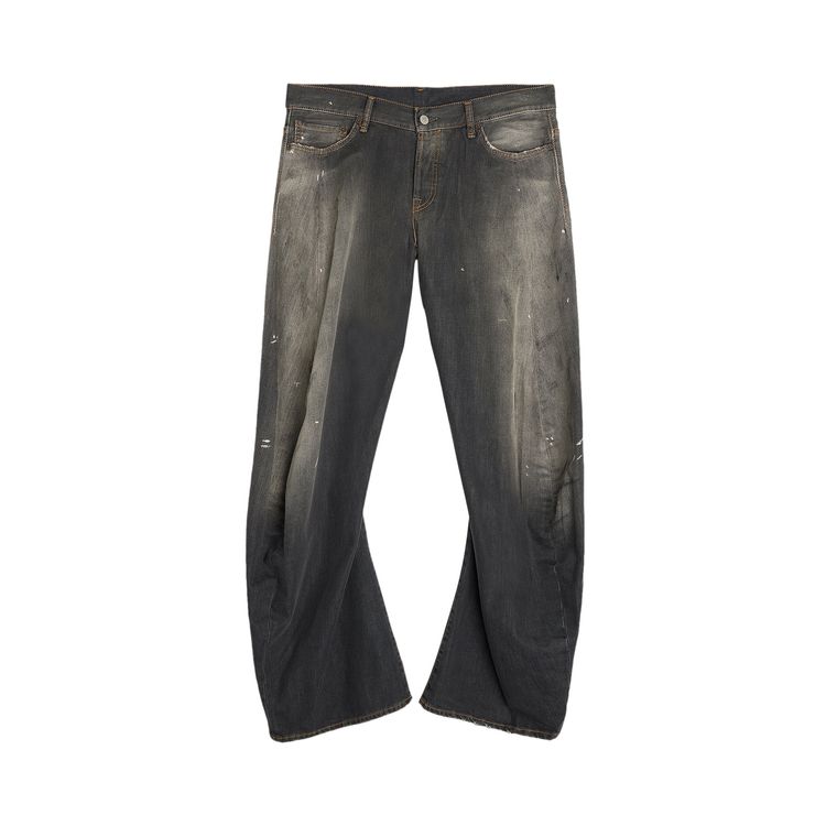 

Джинсы Acne Studios Loose Fit Jeans 'Black', черный