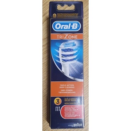 

Вставные зубные щетки Oral-B EB30-3 TriZone 3 Series — 3 шт. в упаковке