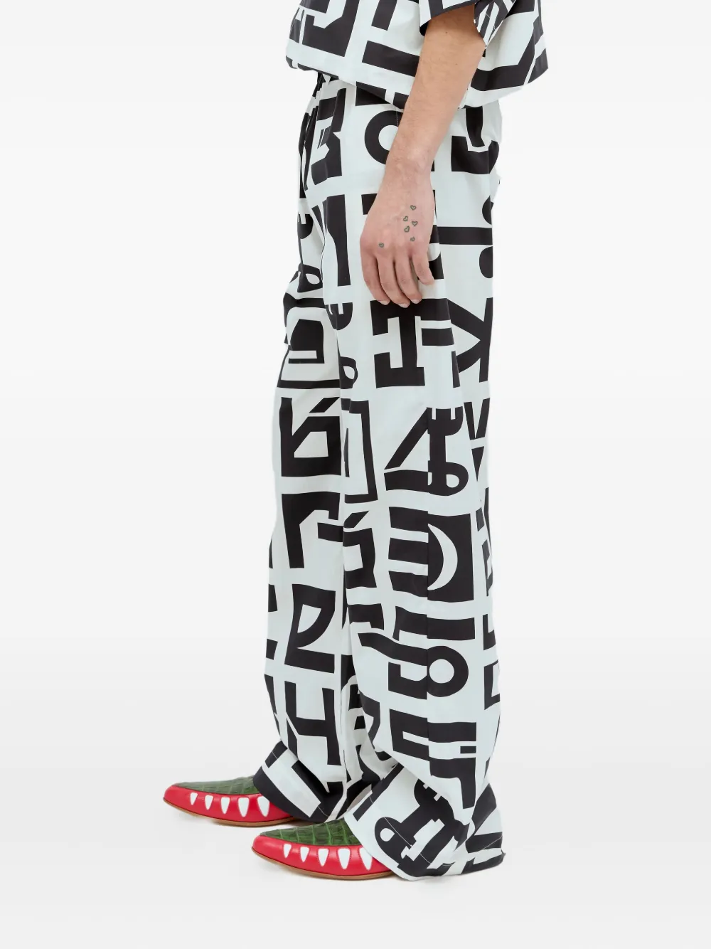 

Брюки Star Walter Van Beirendonck, черный