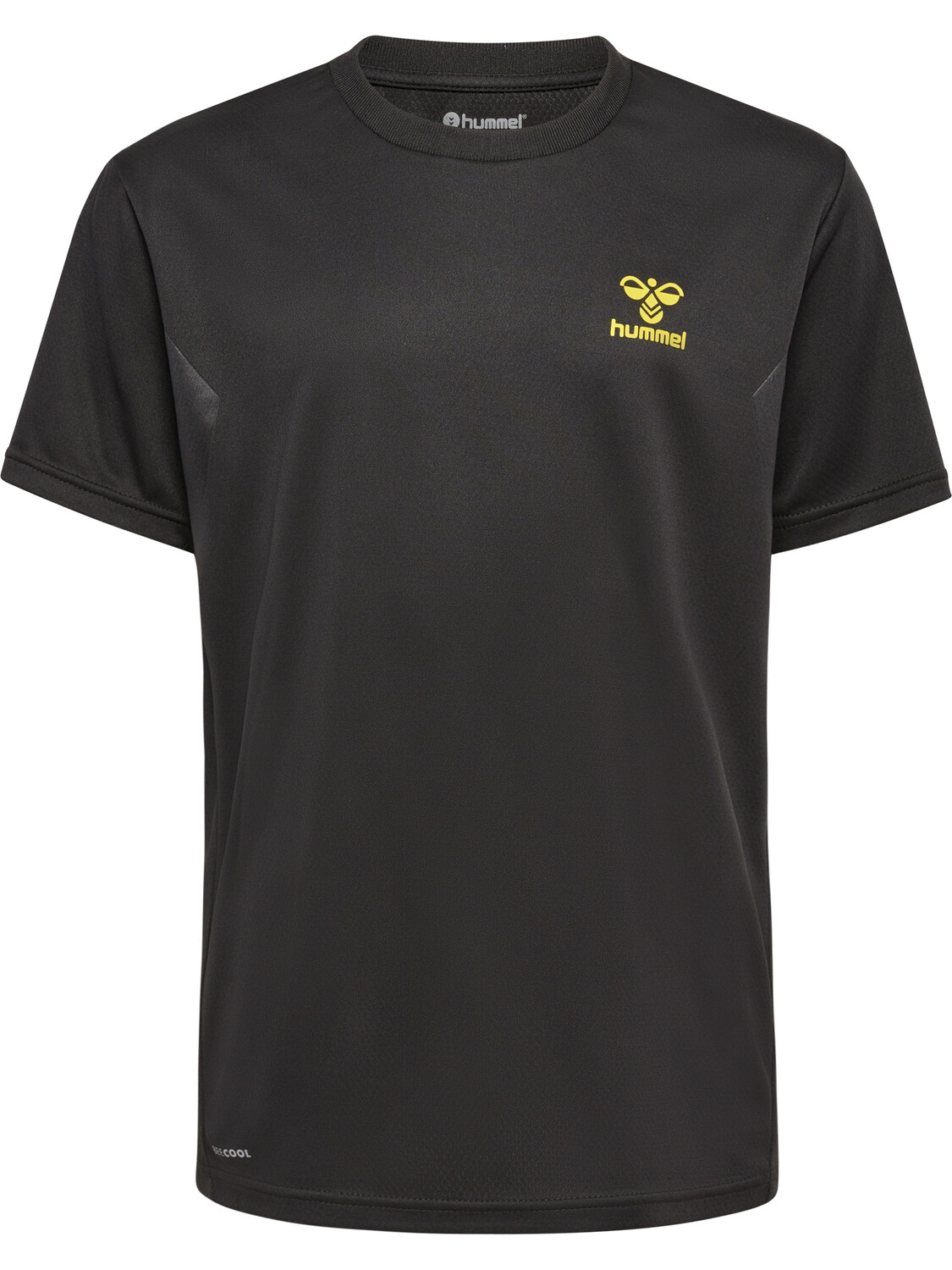 

Футболка Hummel Trikot S/S Hmlactive Pl Jersey S/S Kids, цвет OBSIDIAN/SULPHUR SPRING
