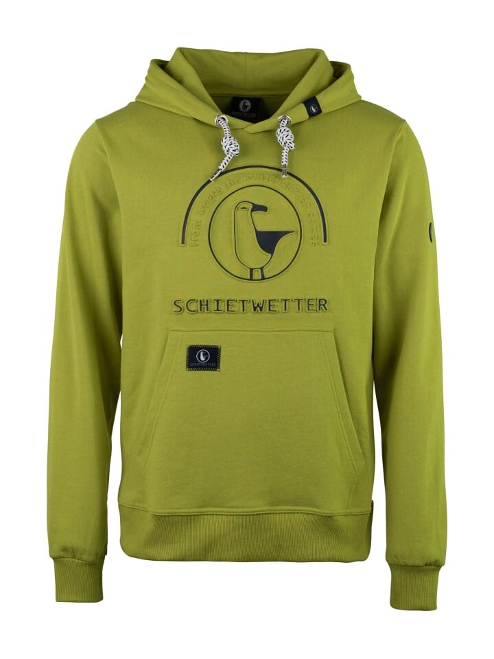 

Худи SCHIETWETTER Captain Cord, цвет palm green