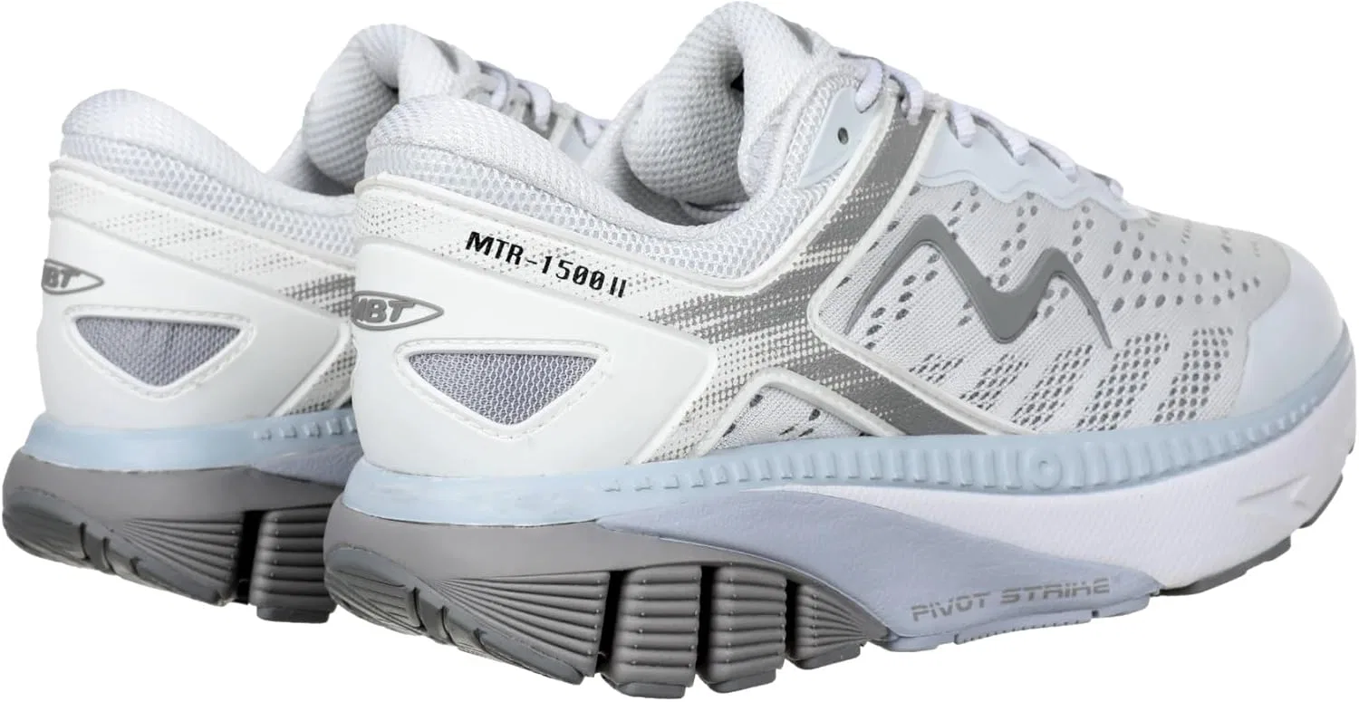 Мужские беговые кроссовки MBT MTR-1500 II на шнуровке, White — фото 4