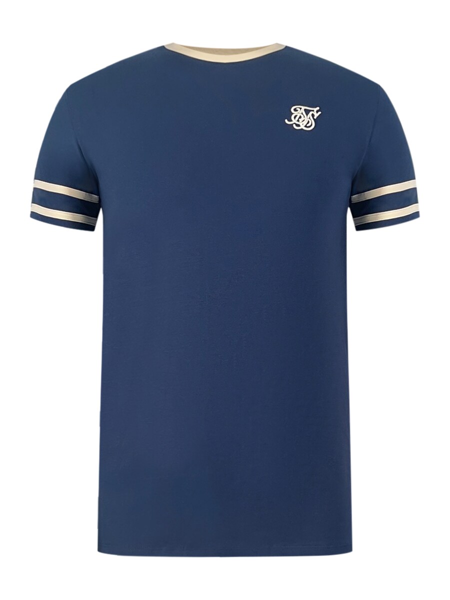 

Рубашка SikSilk, темно-синий
