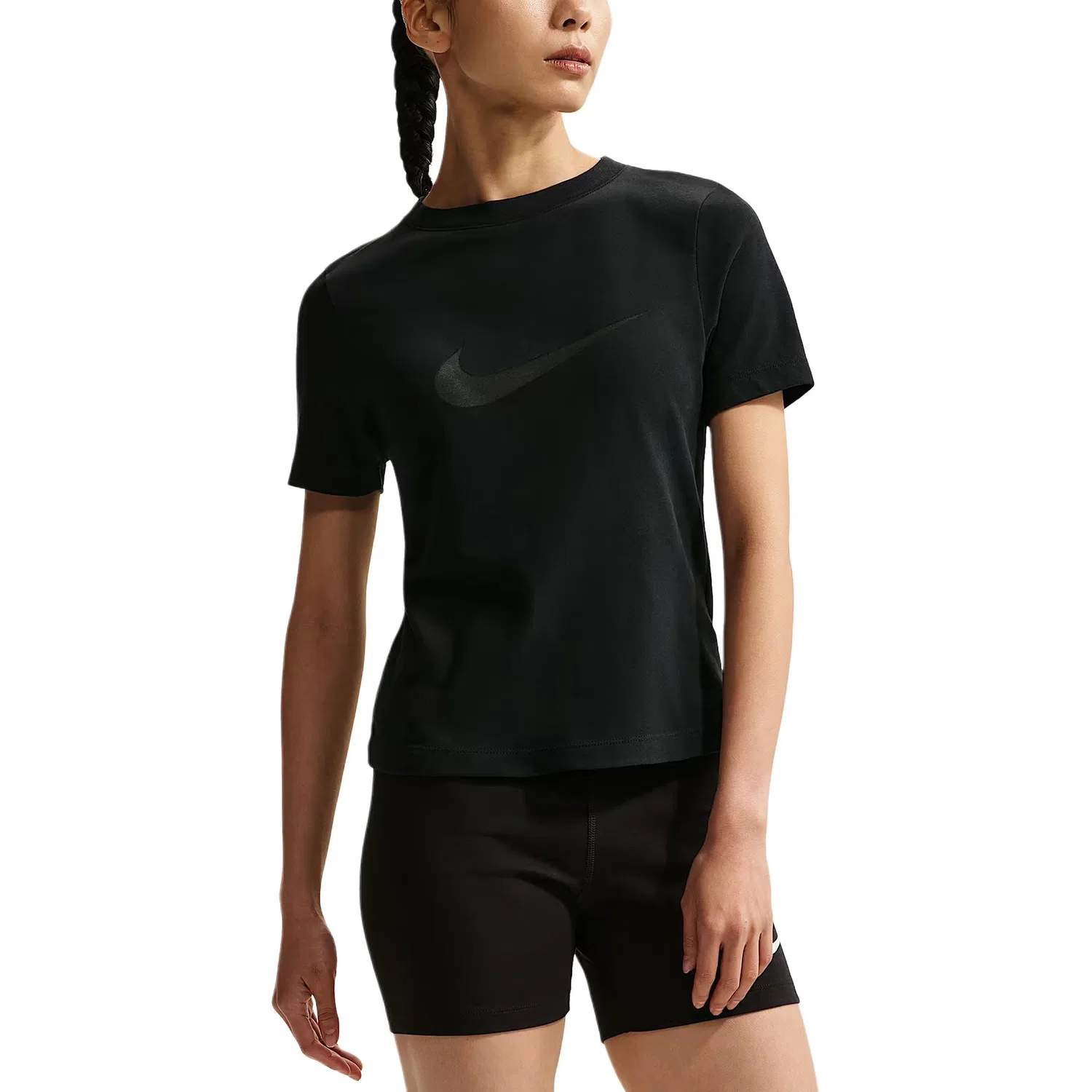 Спортивная футболка Sportswear женская Nike, Black/Black