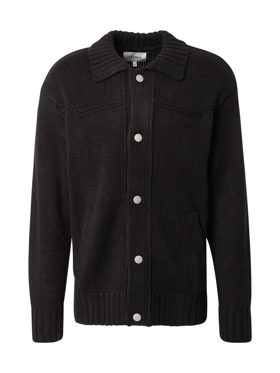 

Вязаный кардиган Carhartt WIP Knit Cardigan Santa Fe, черный