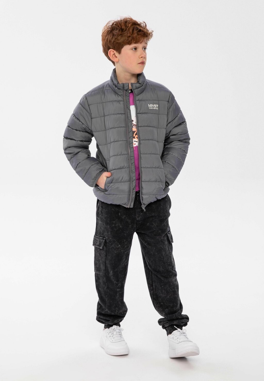 

Куртка демисезонная LIGHTWEIGHT PUFFER MINOTI, цвет grey