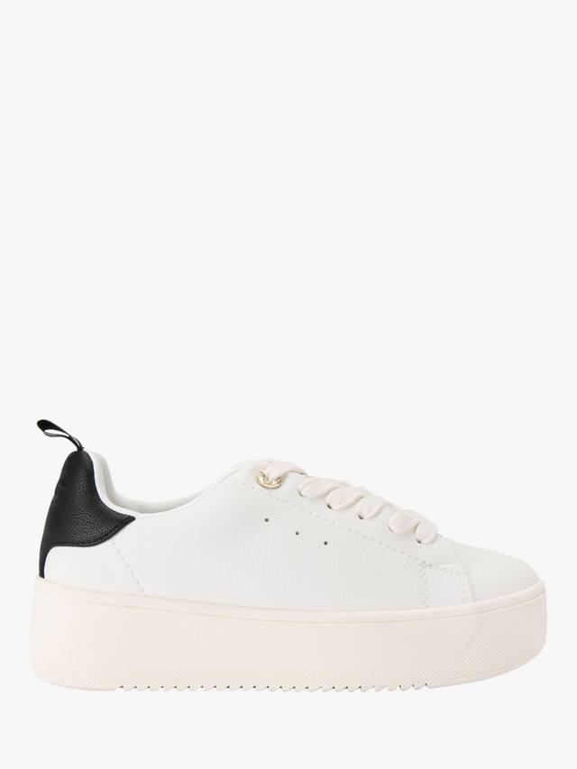 Легкие шнурованные платформенные кроссовки KG Kurt Geiger, White