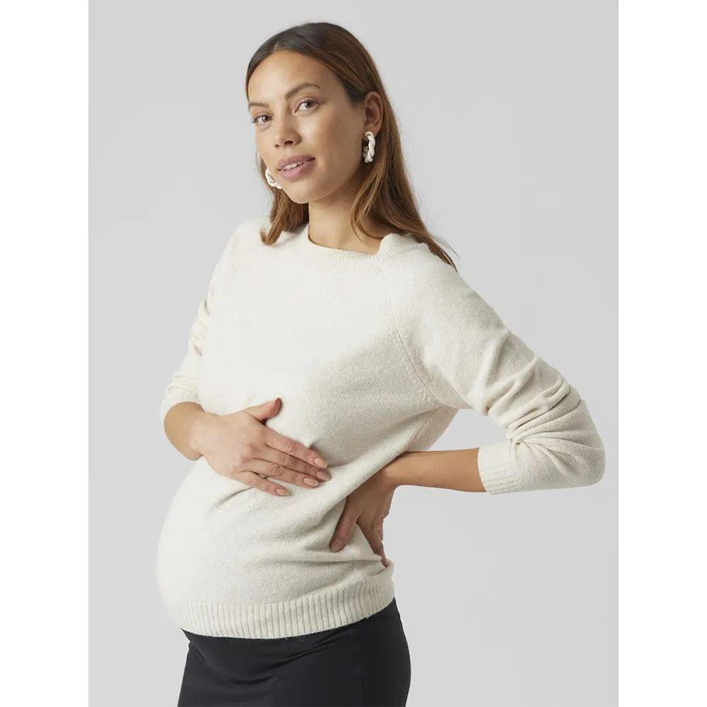 

Свитер Vero Moda Doffy Maternity, бежевый