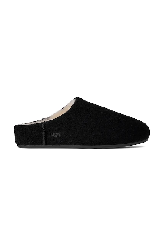 Угги домашние замшевые UGG Elea Slip-On, черный