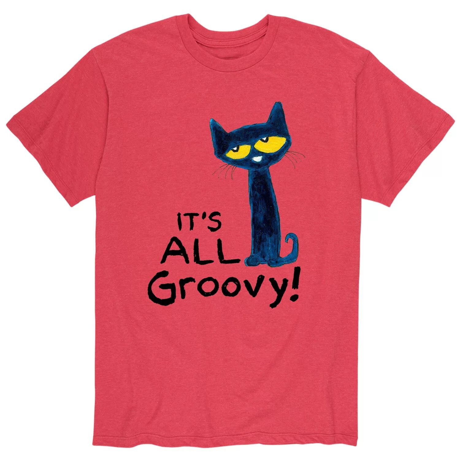 

Мужская футболка Pete The Cat It’s All Groovy Licensed Character