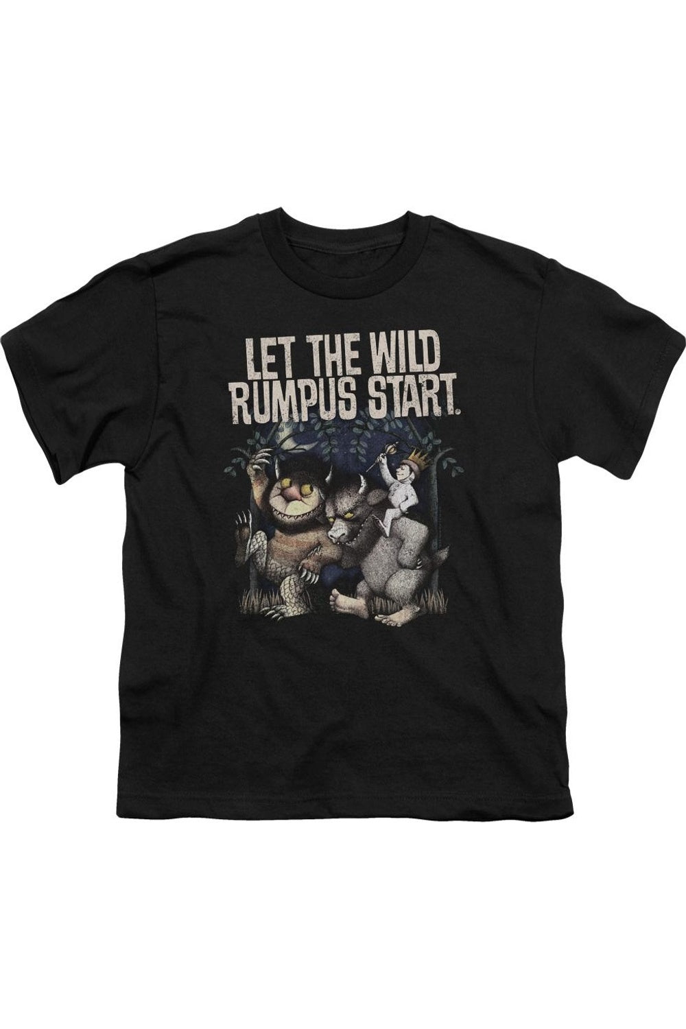 

Футболка с коротким рукавом Where The Wild Things Are Wild Rumpus Gildan, черный