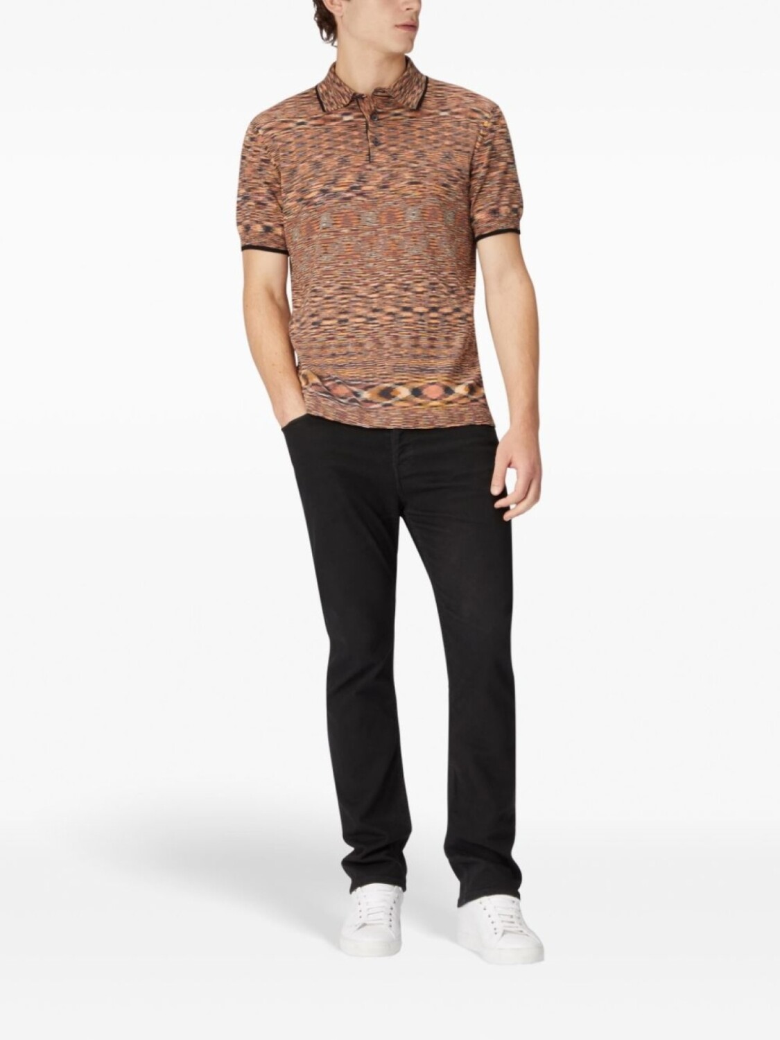 

Рубашка поло Missoni, коричневый