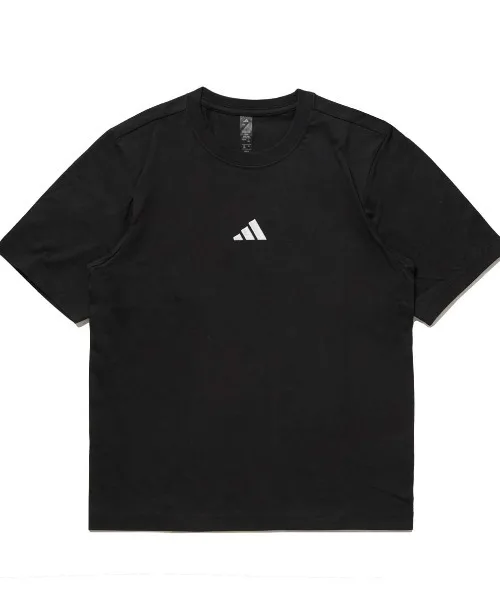 Детская футболка adidas с фотопринтом чёрная