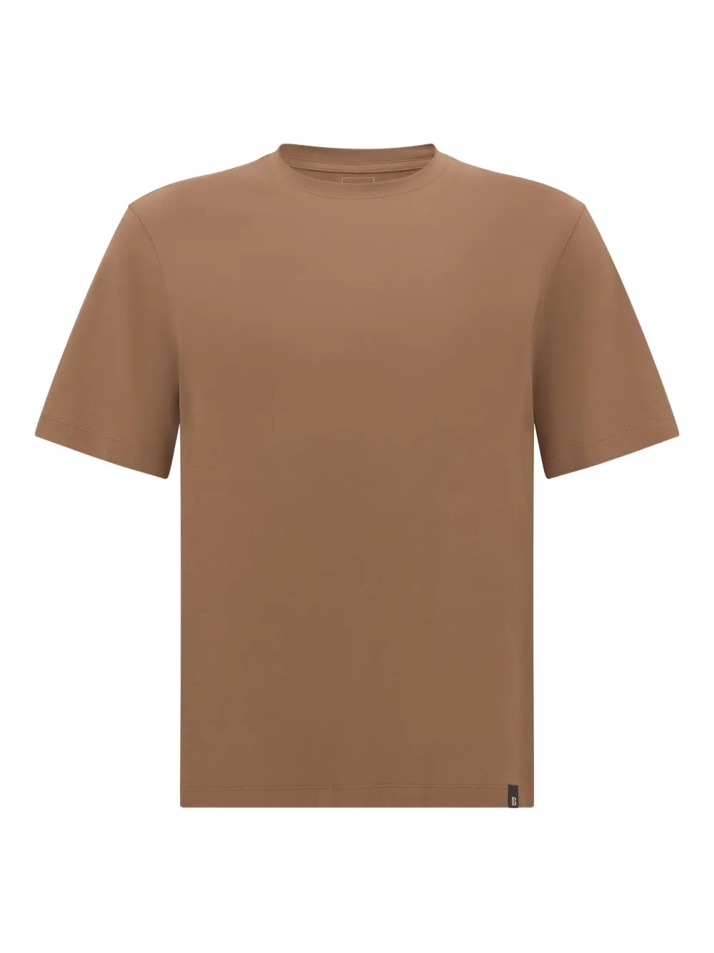 

Футболка из эластичного хлопка Boggi Milano, коричневый