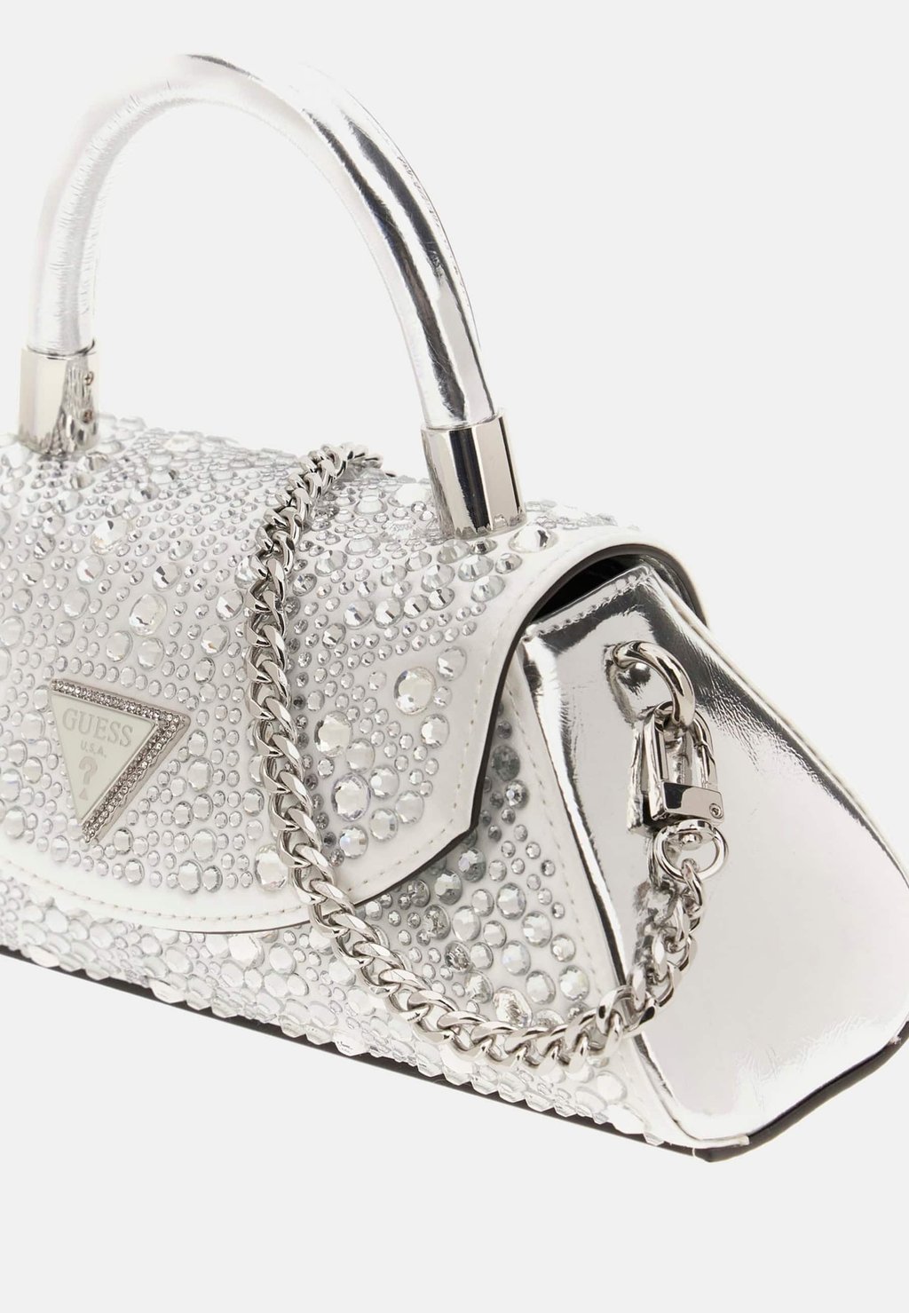

Сумка MINI BEAUVOIR Guess, серебристый