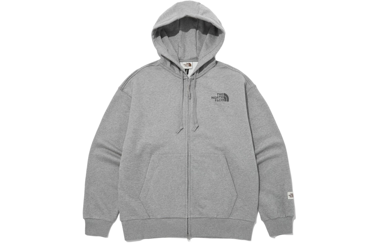 

Толстовка унисекс серая The North Face, серый