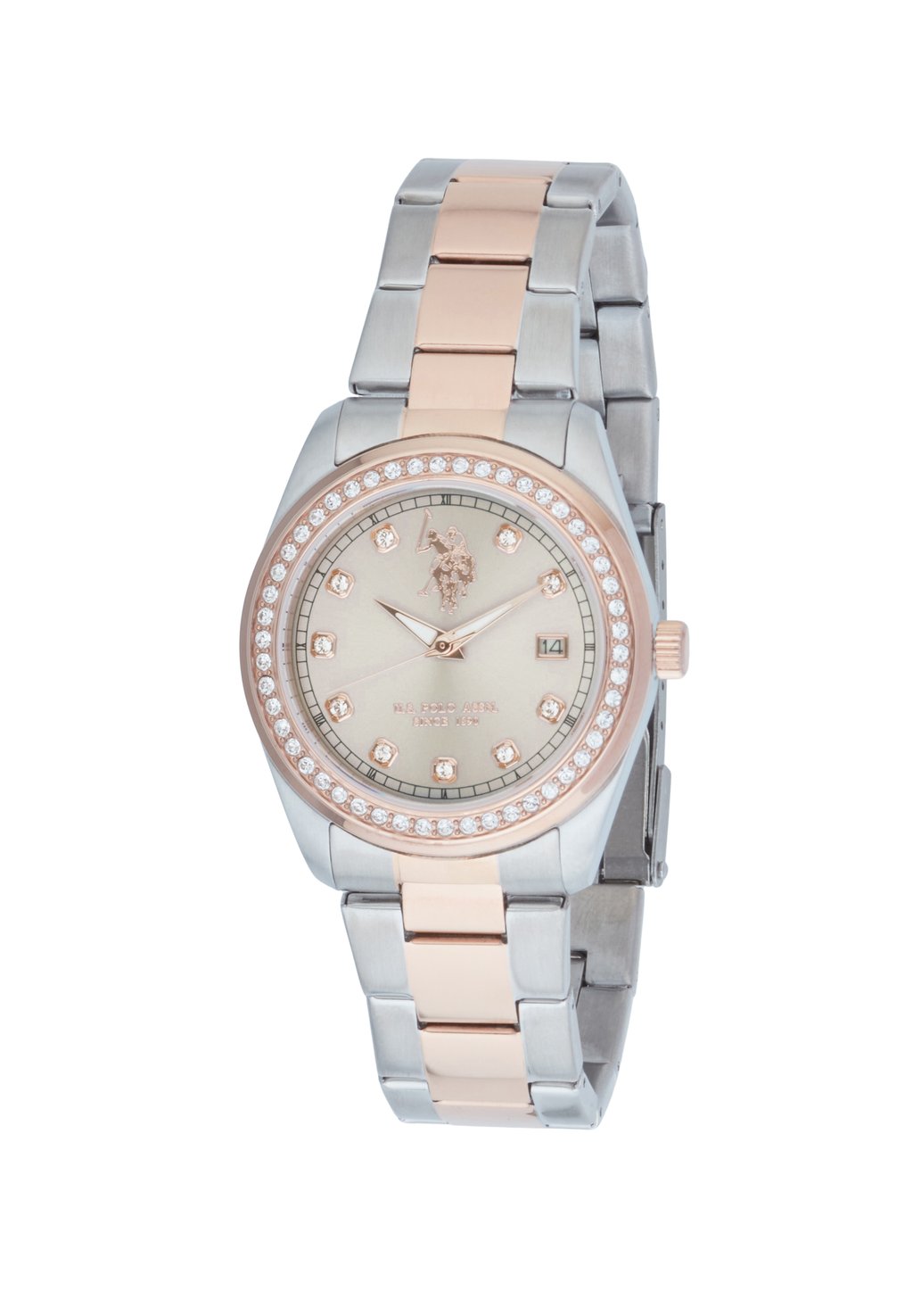 

Часы FANCY U.S. Polo Assn., цвет Rose Gold Grey