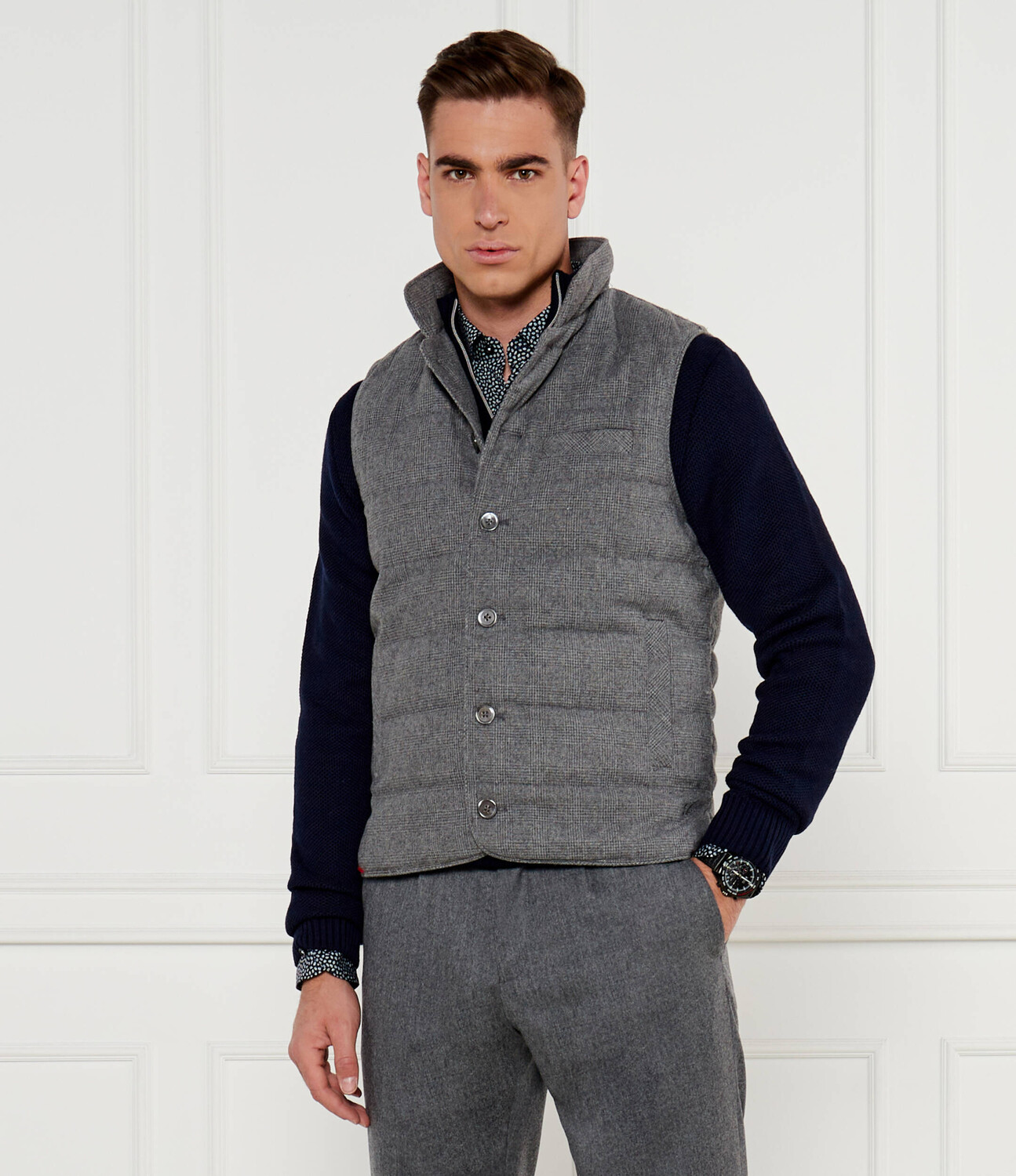 

Куртка Stenströms Regular Fit, серый
