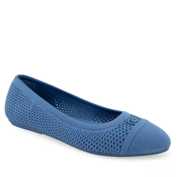 Женские трикотажные балетки Annelie Aerosoles, цвет blue jean