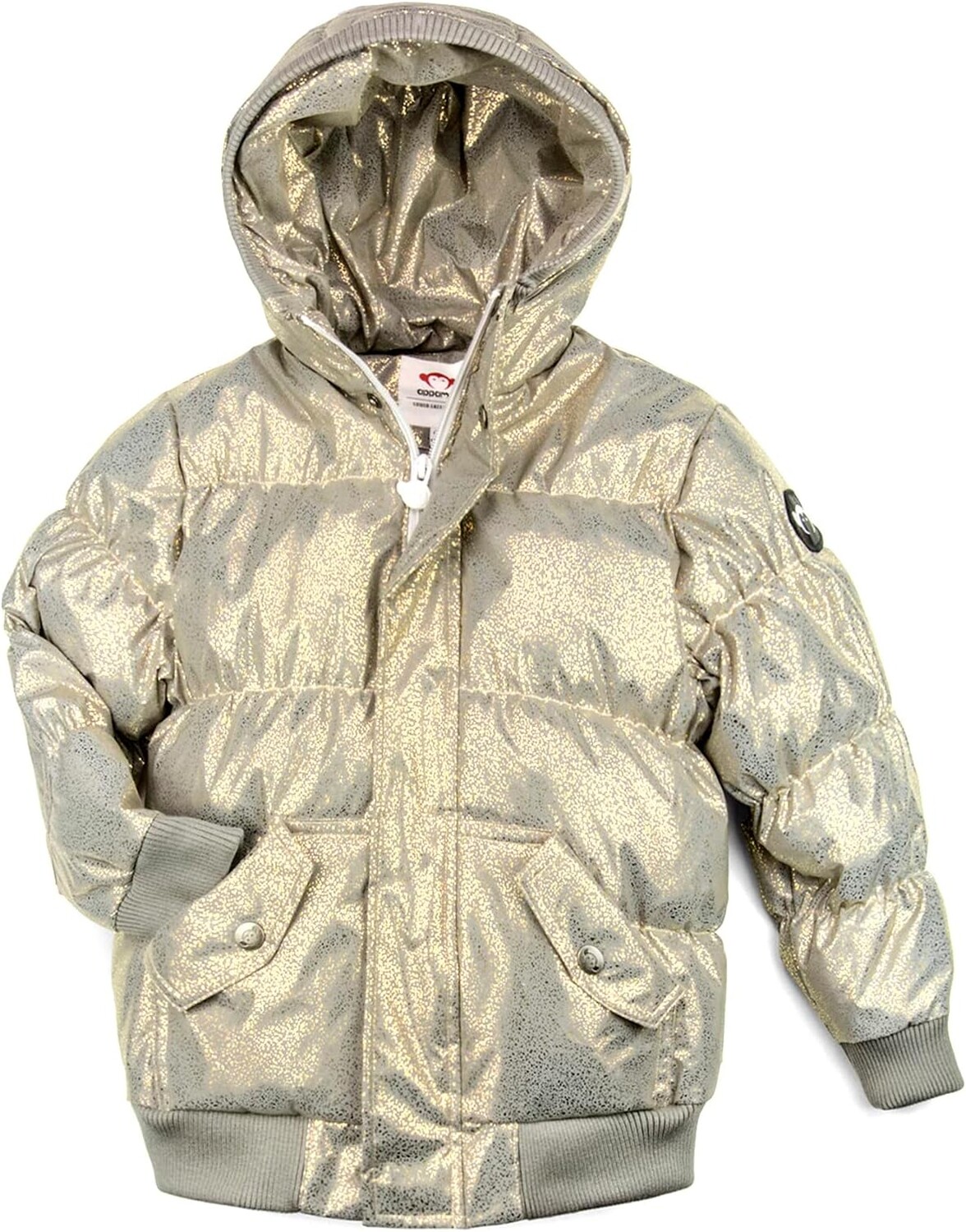 

Куртка Appaman Puffy Down Insulated Coat, цвет Silver Illusion