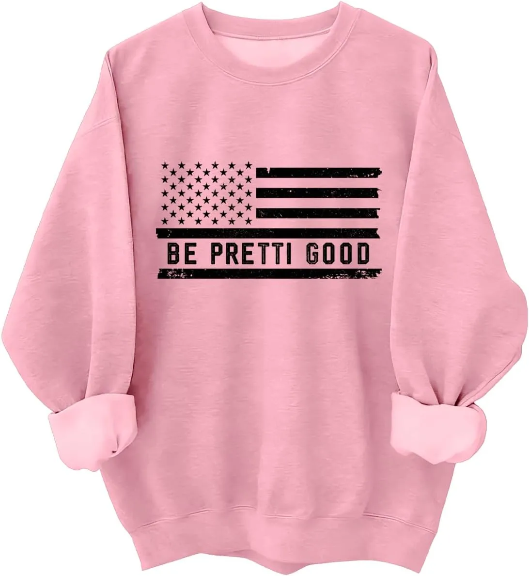 

Толстовка Be Pretti Good с длинным рукавом