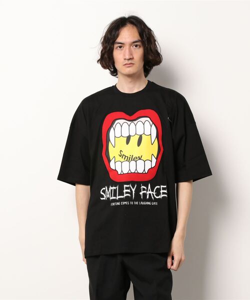 

Футболка мужская с принтом, спущенными плечами JUGLANS, черный