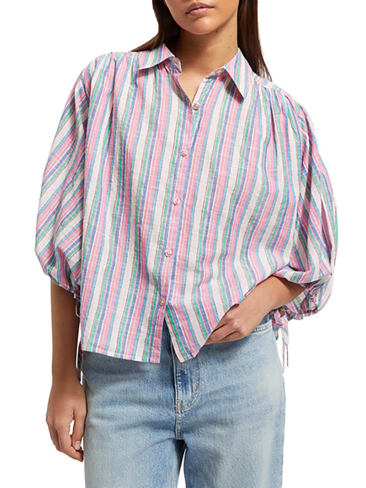 

Блузка Scotch & Soda, цвет rosa/blau/grün