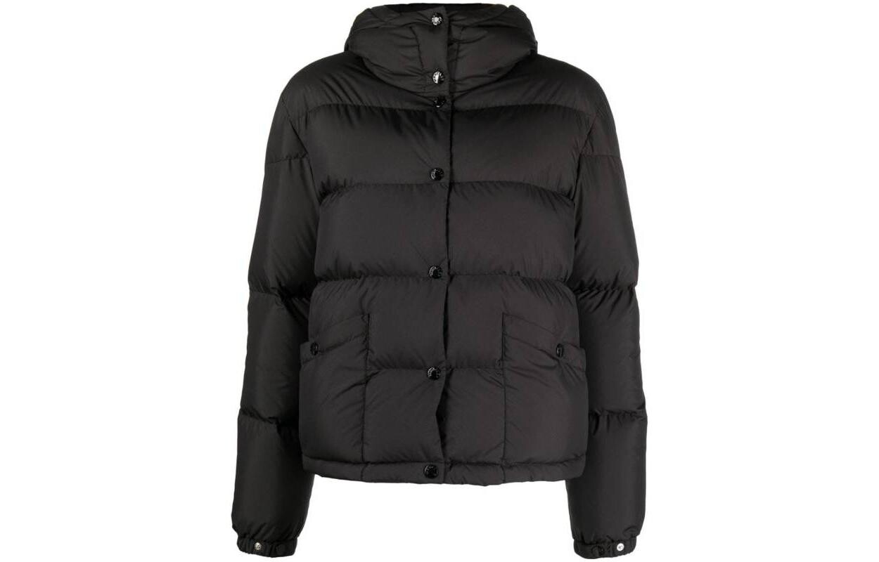 

Пуховик женский черный Moncler