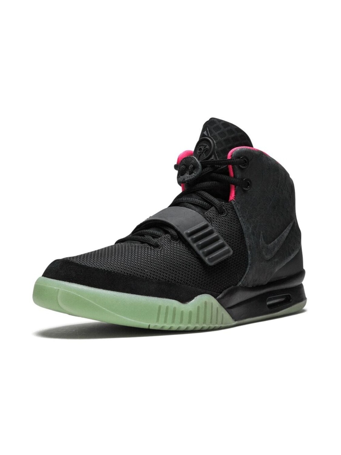 Nike хайтопы 'Air Yeezy 2 NRG', черный — фото 4