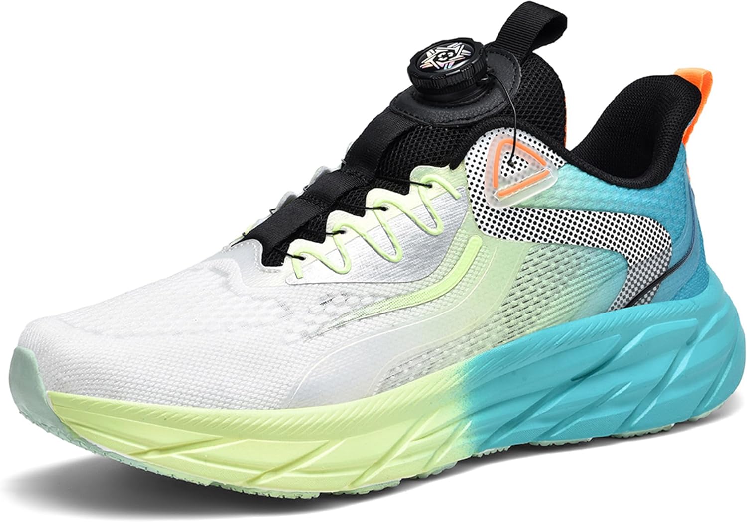 

Мужские поддерживающие кроссовки для бега, амортизирующие спортивные кроссовки, мужские противоскользящие кроссовки Vtiao, белый/зеленый