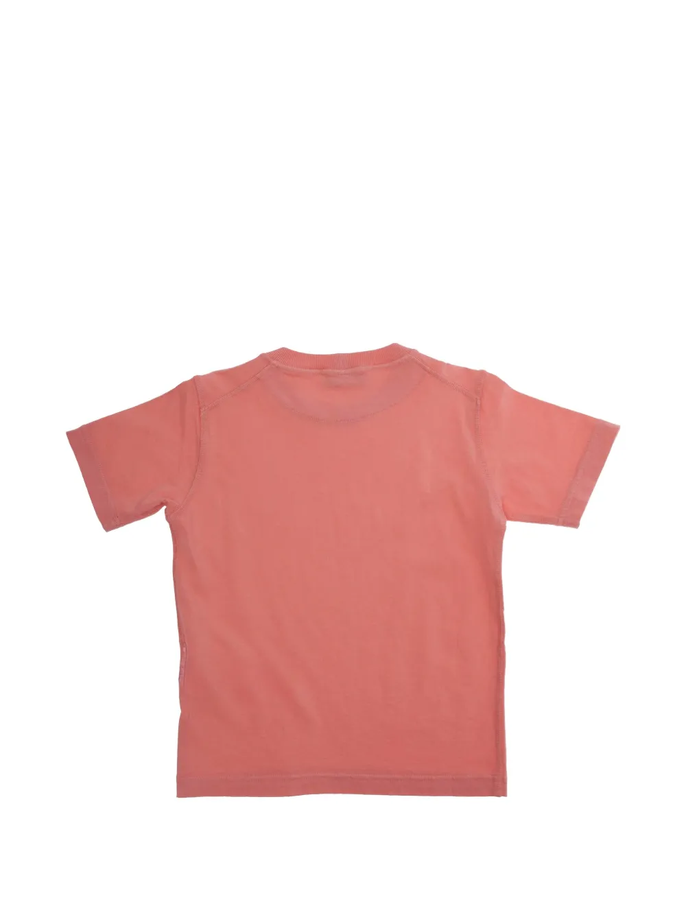 Футболка с нашивкой-логотипом Stone Island Junior, оранжевый — фото 2