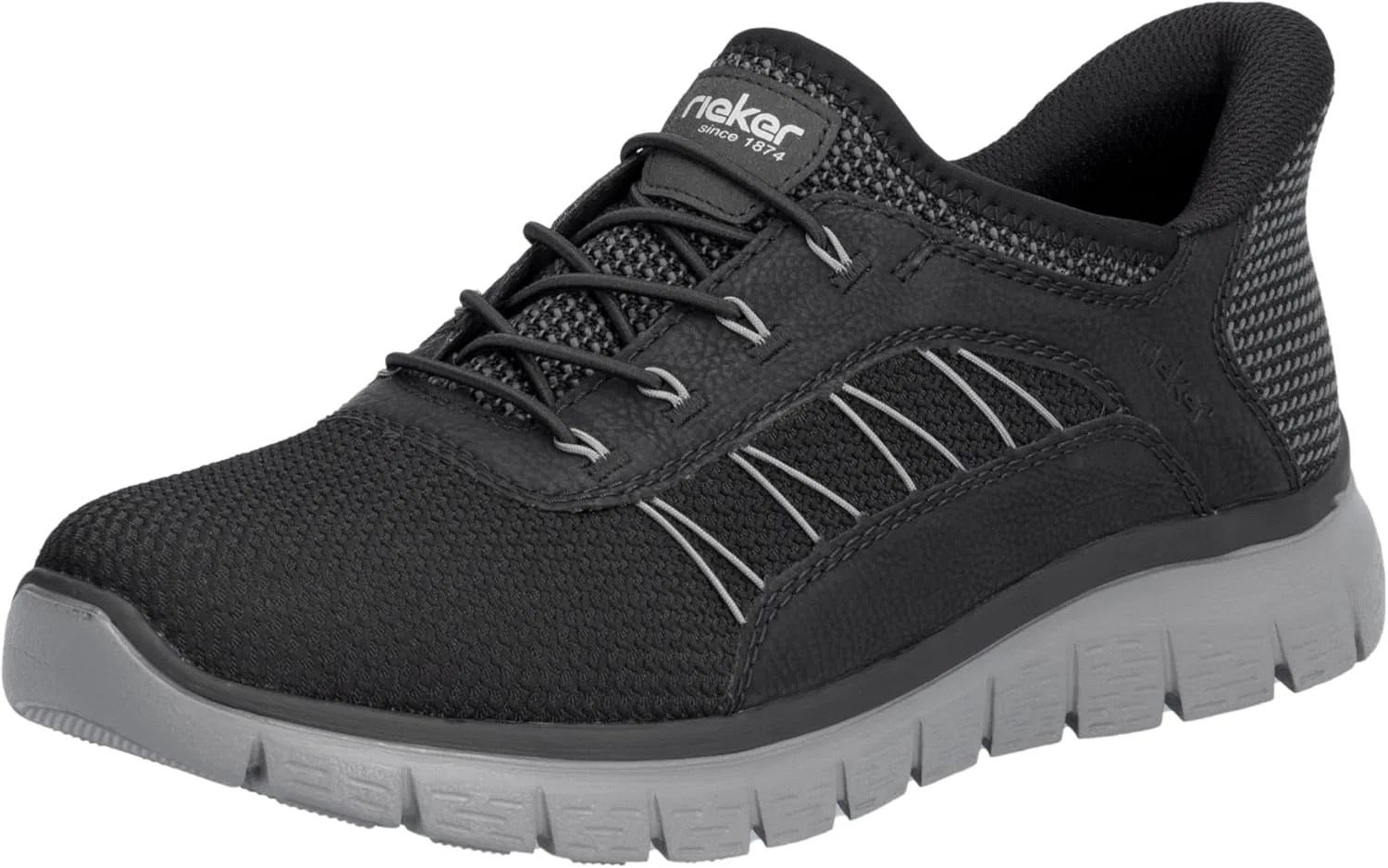 Мужские низкие туфли Rieker B6656, Black 00