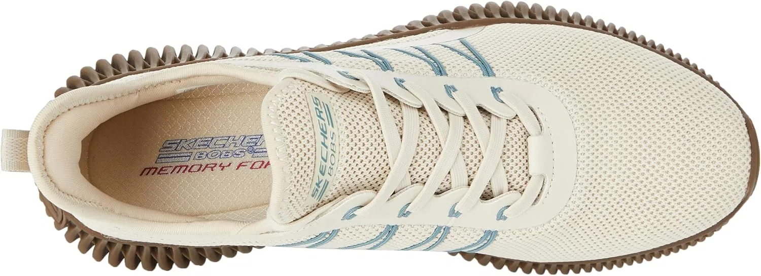 Мужские кроссовки Skechers Bobs Geo, Natural Knit Multi Synthetic Trim — фото 3