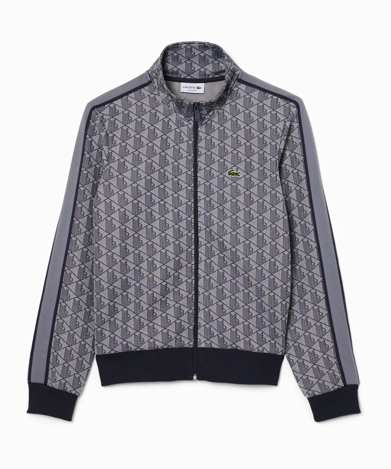 Куртка спортивная Monogram Jacquard, серый