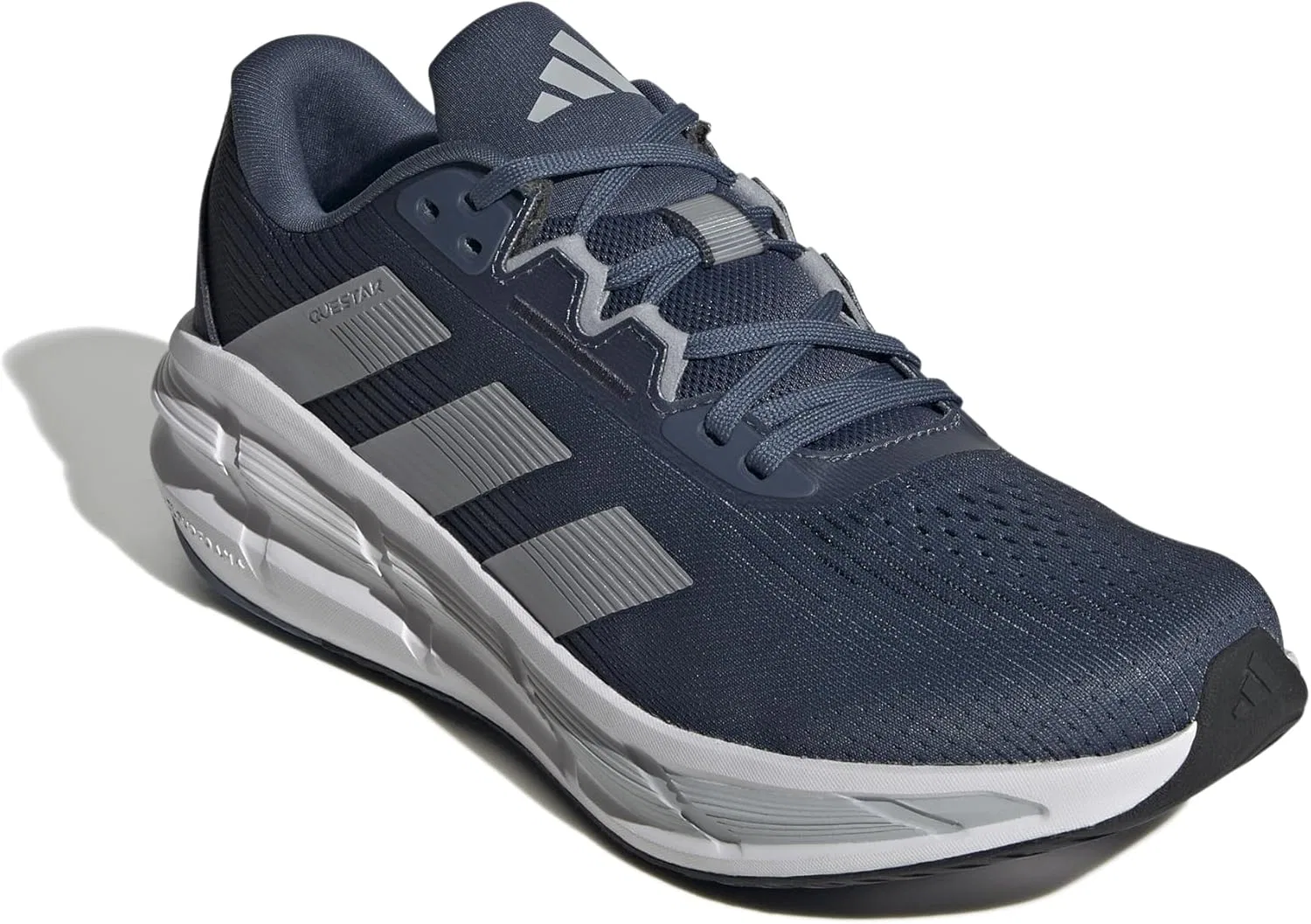 Мужские беговые кроссовки Adidas Questar 3, Preloved Ink Halo Silver Shadow Navy — фото 3