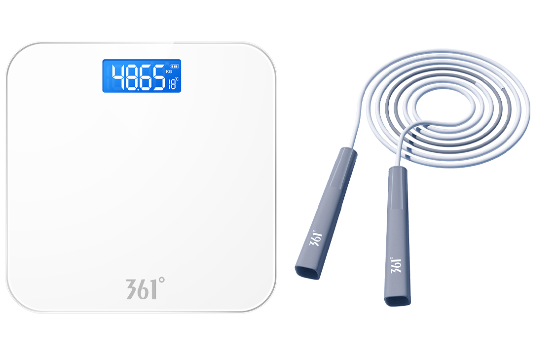 

Весы напольные / весы для измерения жира в организме Charging Model, композитные, закаленное стекло, LCD-дисплей, Sports Suit LX HS21 361°, белый