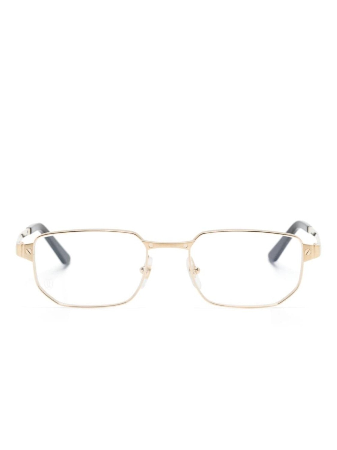 

Cartier Eyewear очки в прямоугольной оправе, золотистый